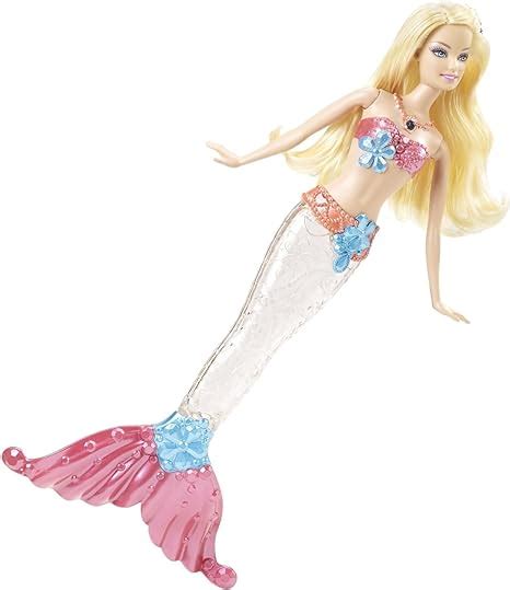 barbie mermaid bath toy|barbie mermaid that lights up.